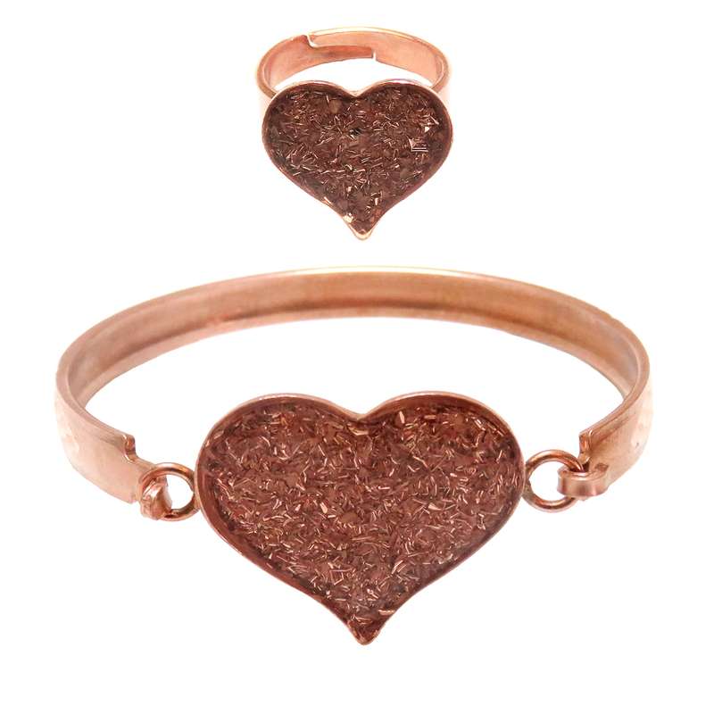 نیم ست زنانه مدل قلب کد 1006 نیم ست زنانه مدل قلب کد 1006