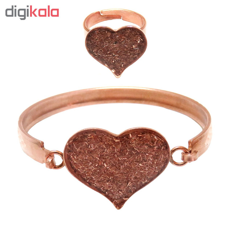 نیم ست زنانه مدل قلب کد 1006 نیم ست زنانه مدل قلب کد 1006