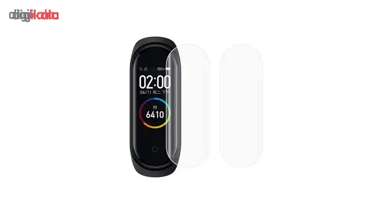 مچ بند هوشمند شیائومی مدل Mi Band 4 Global version به همراه محافظ صفحه نمایش