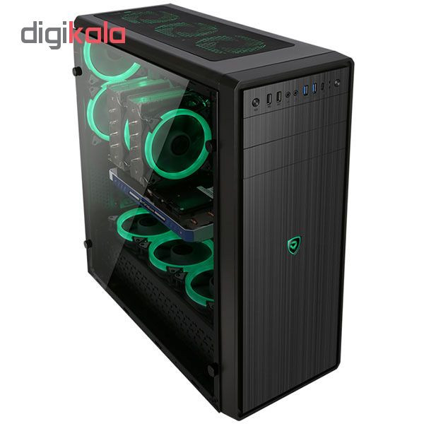 کیس کامپیوتر مستر تک مدل T500 HACKER 2