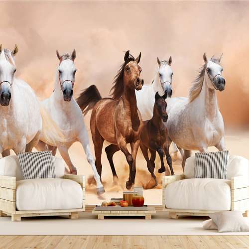 پوستر دیواری سه بعدی طرح اسب کد AL 12