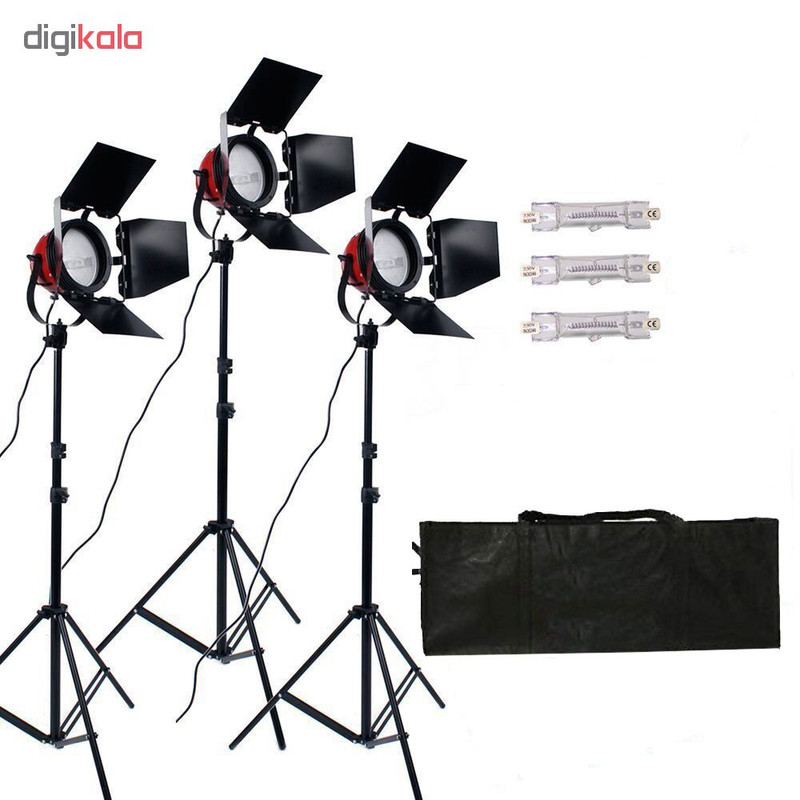 نور ثابت هالوژن مدل BLD-1000 بسته سه عددی 2