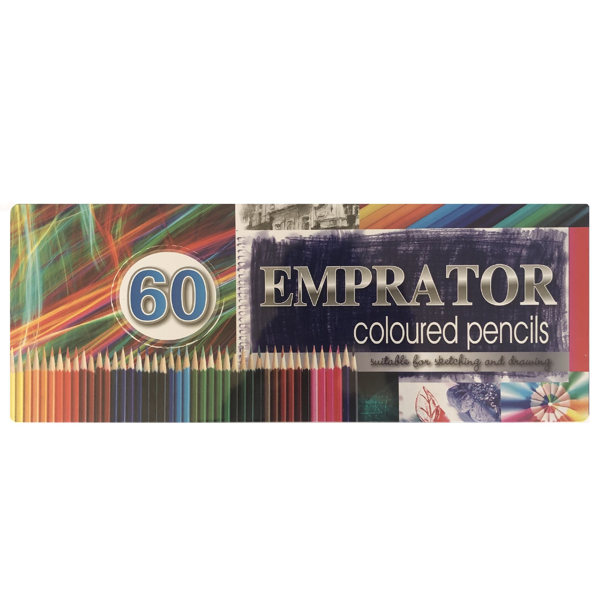 مداد رنگی 60 رنگ امپراتور مدل Classic 