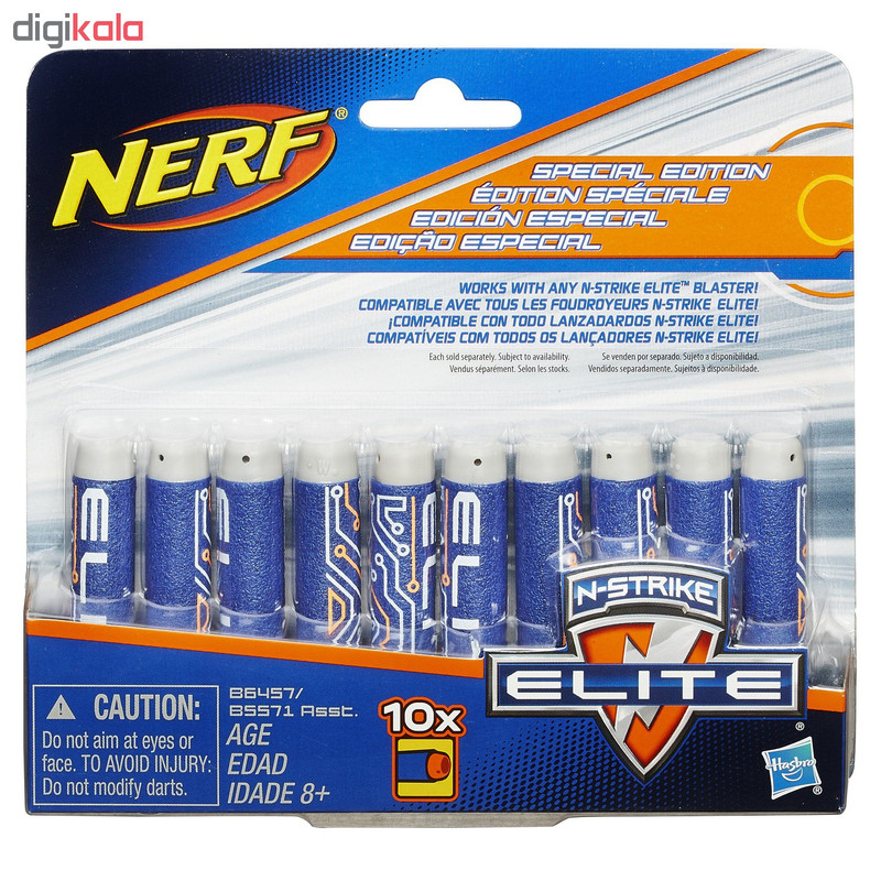 تیر یدک نرف مدل N-Strike Elite بسته 10 عددی