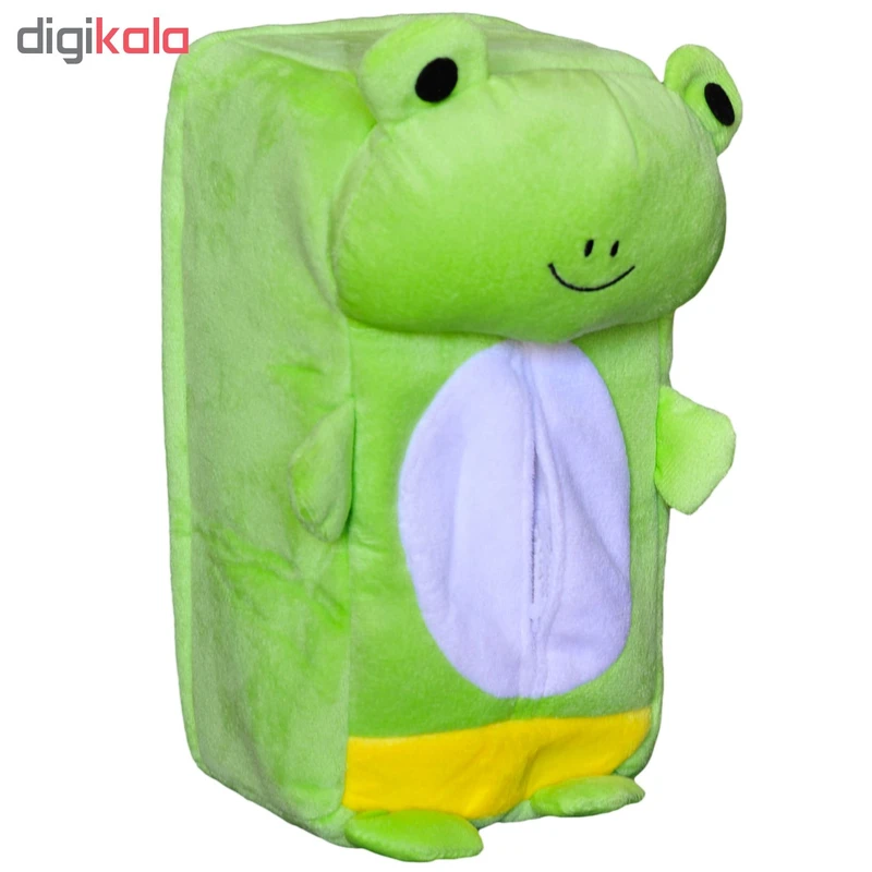 عکس شماره 4 : کاور دستمال کاغذی کودک طرح قورباغه