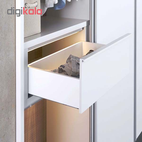 ریل کشو فشاری صامت مدل Smart Slide FF45 سایز 45 سانتیمتری بسته 2 عددی ریل کشو فشاری صامت مدل Smart Slide FF45 سایز 45 سانتیمتری بسته 2 عددی