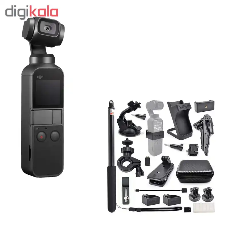 دوربین دی جی آی مدل Osmo Pocket به همراه لوازم جانبی