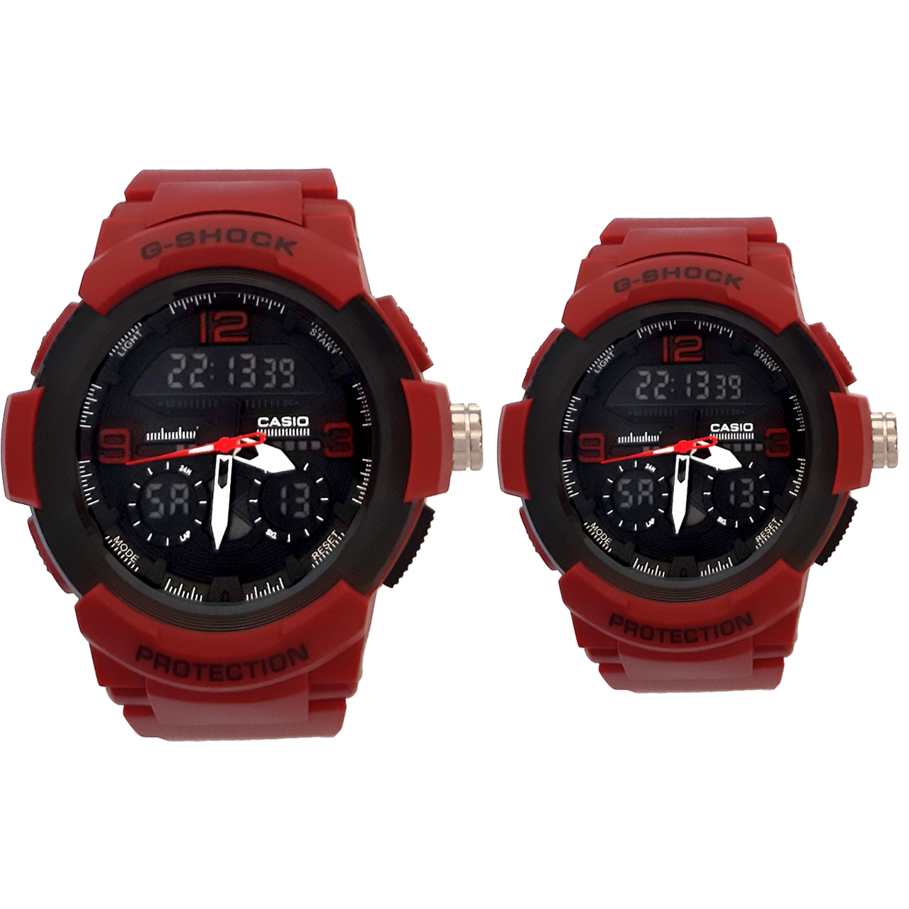 ست ساعت مچی عقربه ای زنانه و مردانه کد GWP-1100B