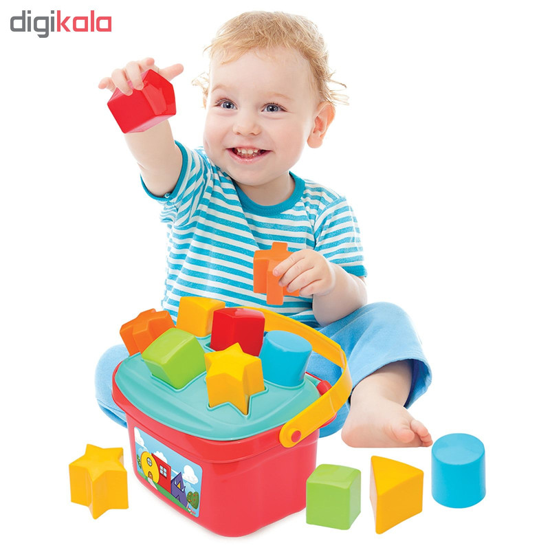 بازی آموزشی دد طرح سبد جورچین اشکال کد 03414