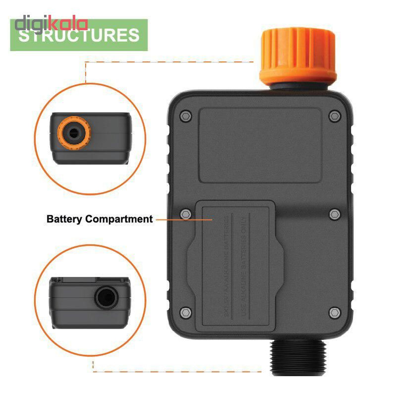 تایمر آبیاری دیجیتال مدل di-2019 تایمر آبیاری دیجیتال مدل di-2019