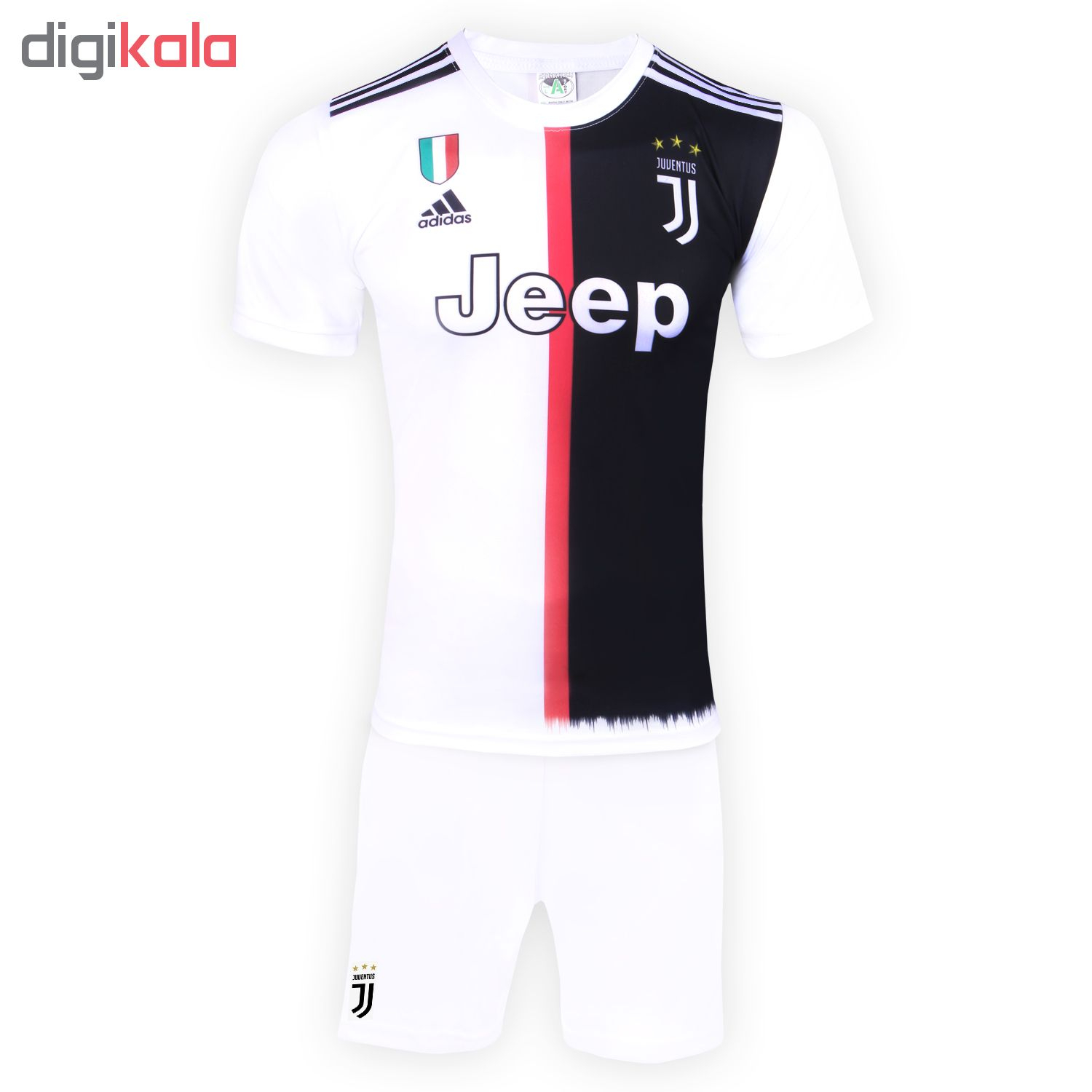 ست پیراهن و شورت ورزشی طرح یونتوس کد 2019-20