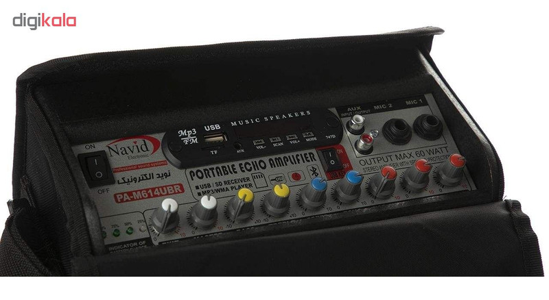 آمپلی فایر نوید الکترونیک مدل PA-M6114UBR