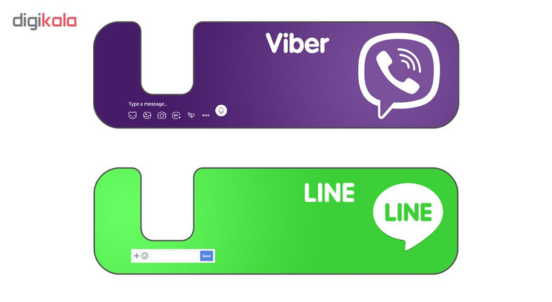 پایه نگهدارنده گوشی موبایل و تبلت لوکسینو مدل JSH_1328 مجموعه 2 عددی