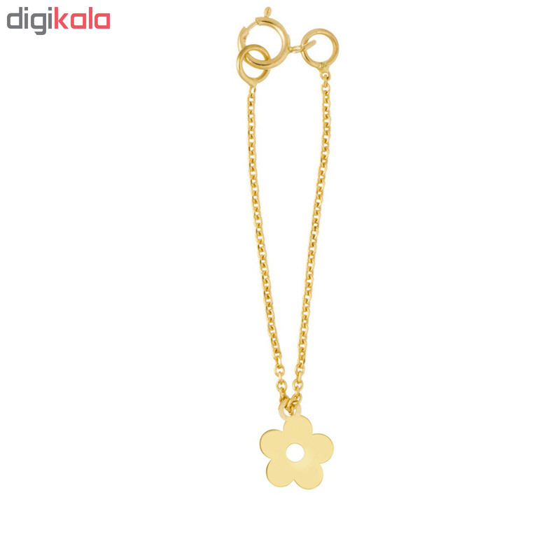 آویز ساعت طلا 18 عیار زنانه طرح گل کد SG425