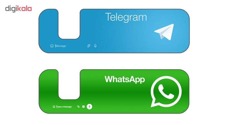 پایه نگهدارنده گوشی موبایل و تبلت لوکسینو مدل JSH_1329 مجموعه 2 عددی