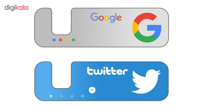 پایه نگهدارنده گوشی موبایل و تبلت لوکسینو مدل JSH_1332 مجموعه 2 عددی