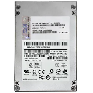 اس اس دی اینترنال آی بی ام مدل SG9XCA2E ظرفیت 177 گیگابایت
