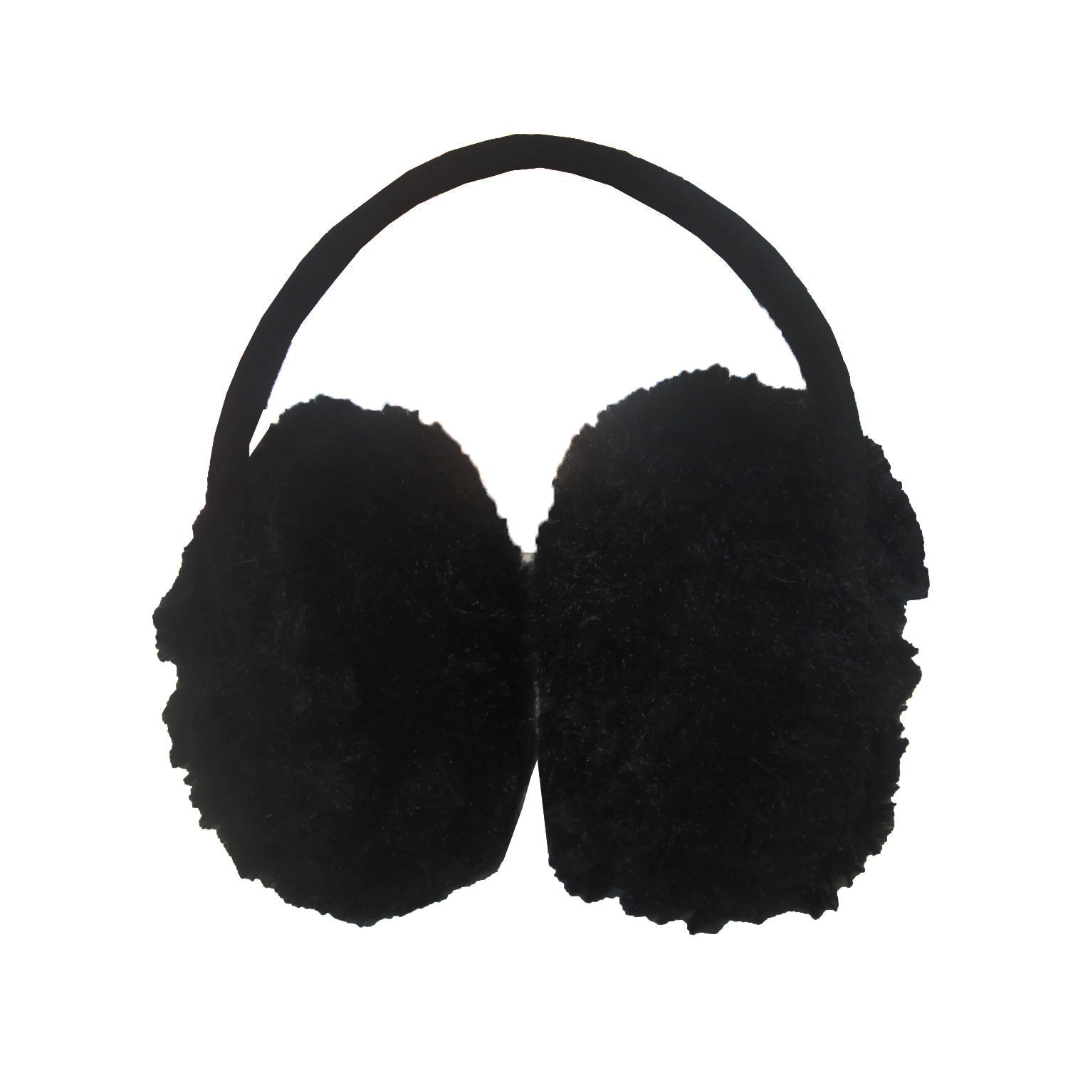 گوش گیر زمستانی دخترانه کد KH-20396 رنگ مشکی