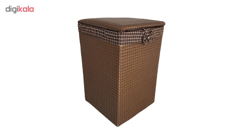 سبد رخت چرک مدل checkered