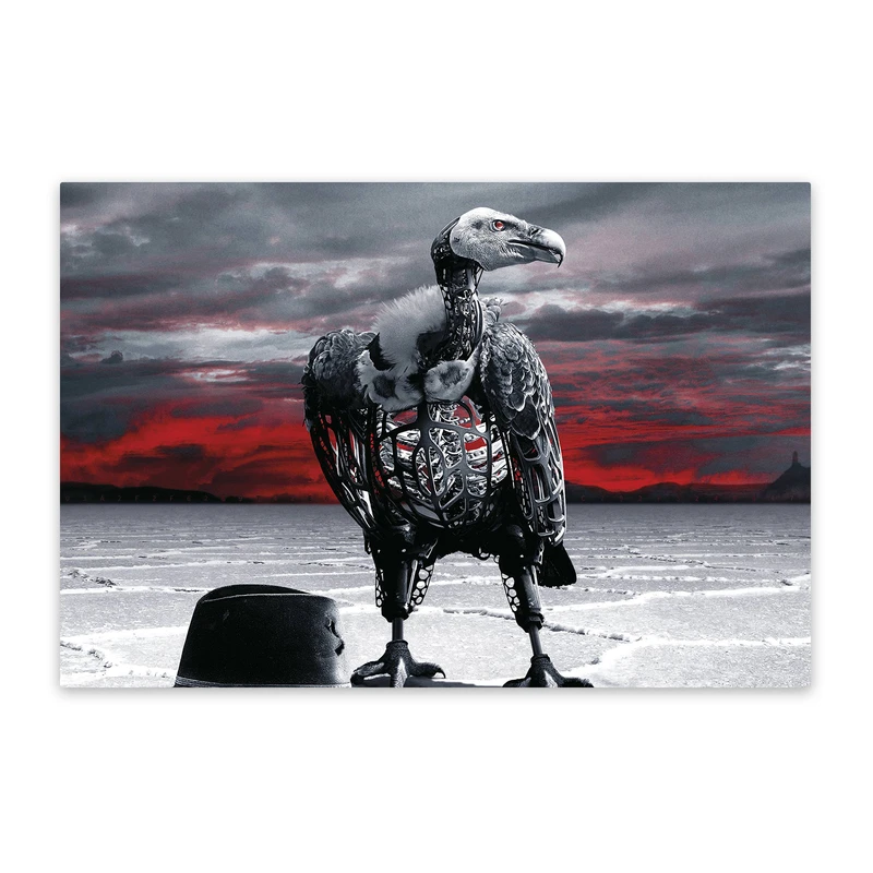 تابلو شاسی طرح وست ورلد مدل BS00021