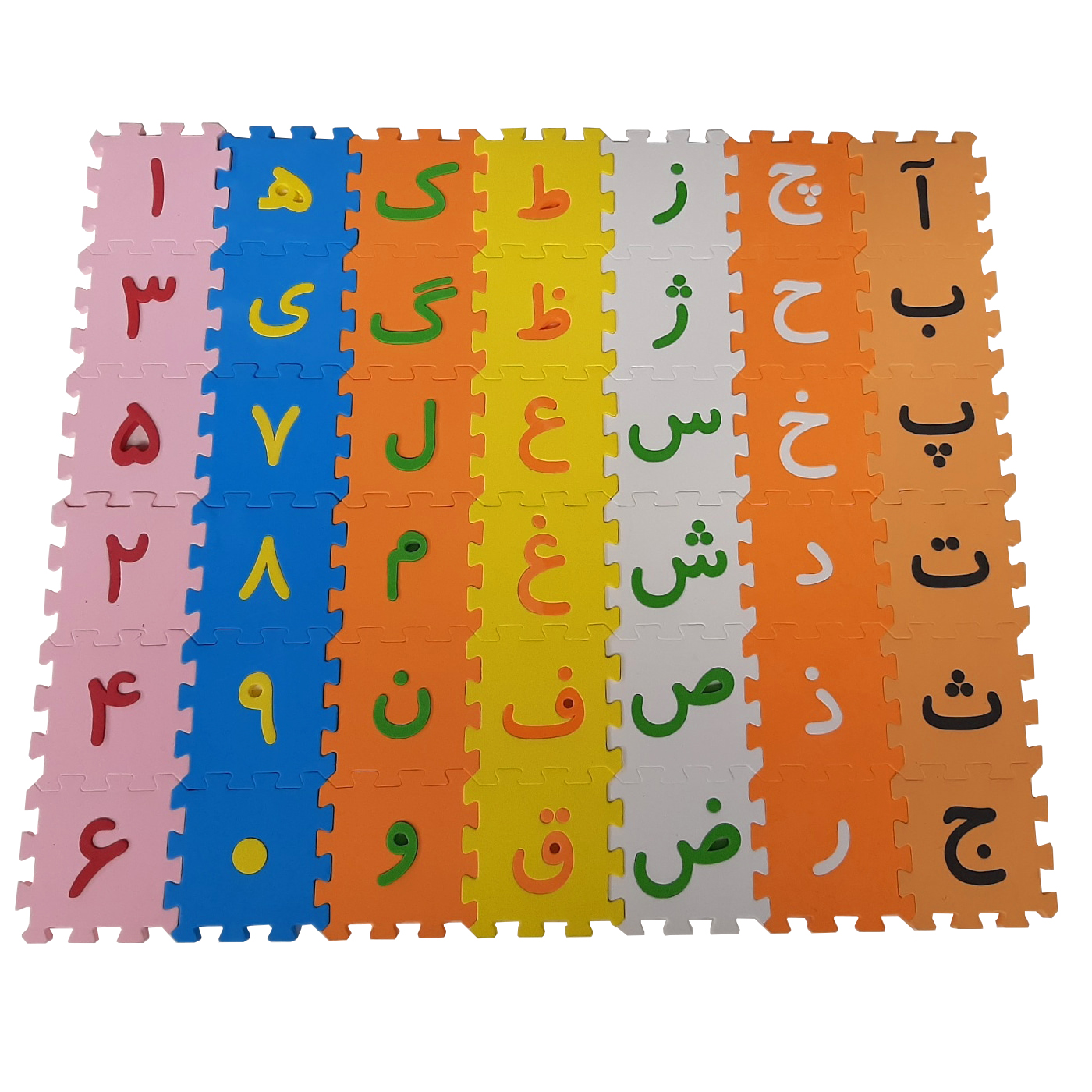 بازی آموزشی مروژ طرح حروف الفبا و اعداد فارسی