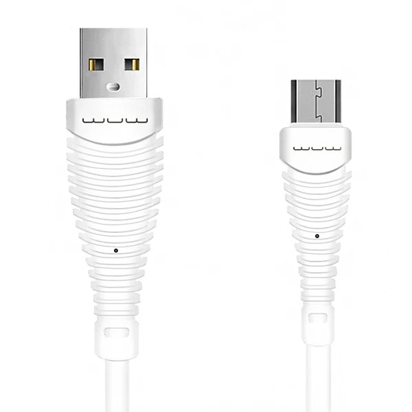 کابل تبدیل USB به microUSB دبلیو یو دبلیو مدل X75 طول 0.9 متر 