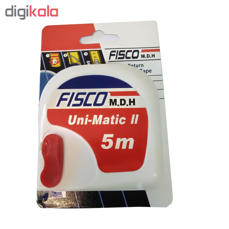 متر 5 متری فیسکو مدل Uni-Matic 2 بسته 12 عددی