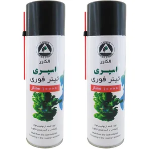 اسپری تینر الکاور کد 10000 حجم 500 میلی لیتر بسته 2 عددی