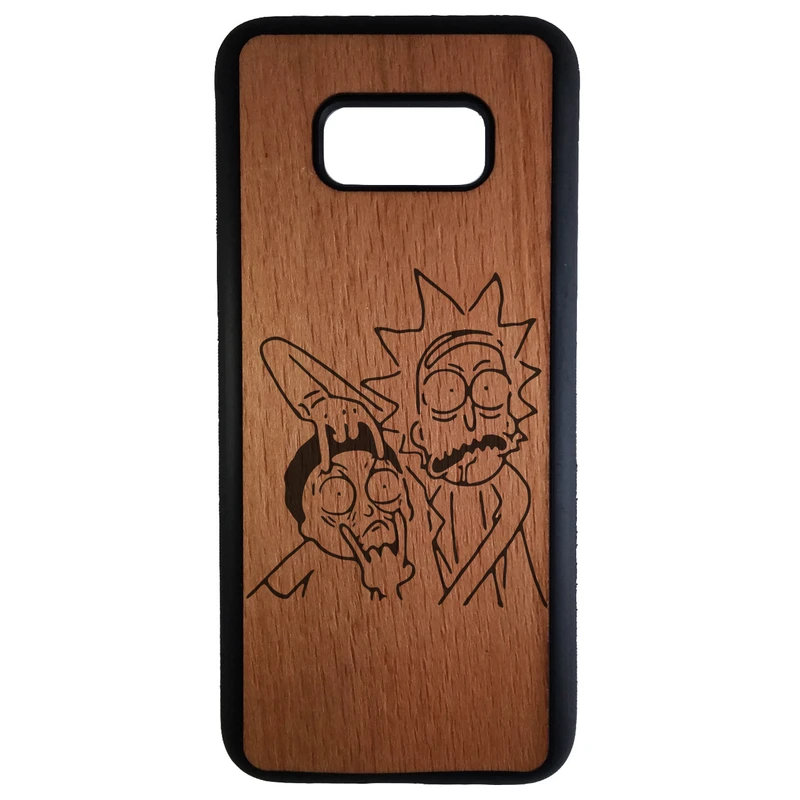 کاور طرح ریک و مورتی کد 1105410943138 مناسب برای گوشی موبایل سامسونگ galaxy s8 plus