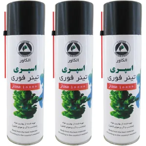اسپری تینر الکاور کد 10000 حجم 500 میلی لیتر بسته 3 عددی
