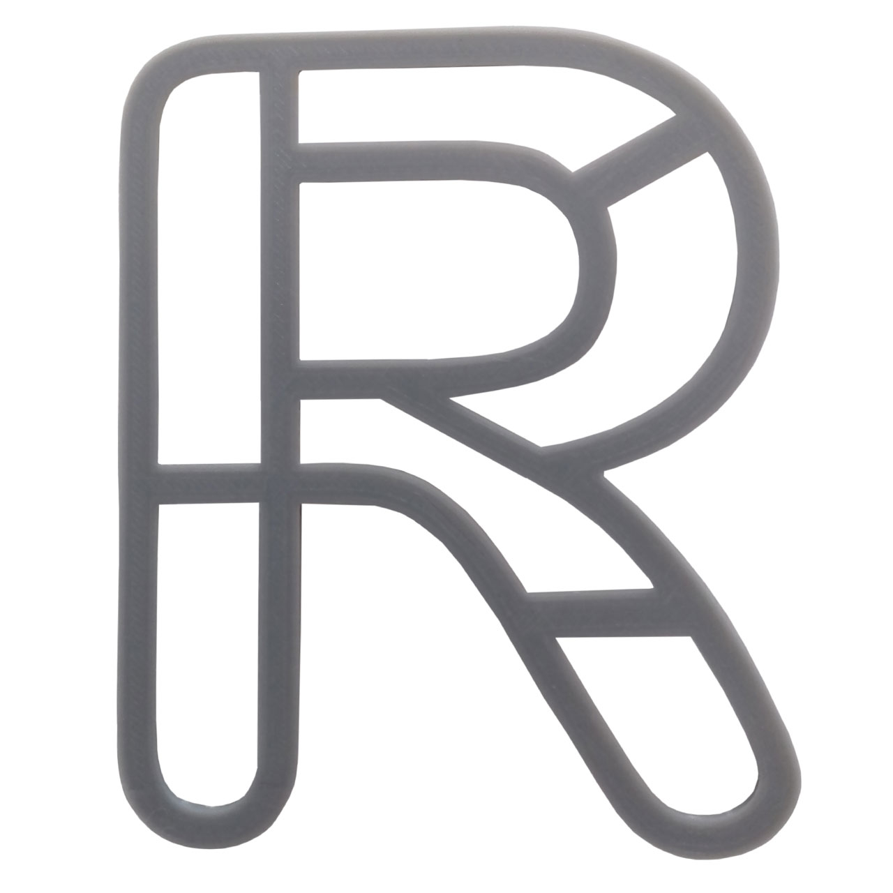 کاتر شیرینی طرح R