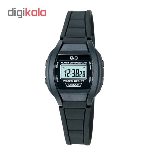 ساعت مچی دیجیتال زنانه کیو اند کیو کد LL01P101Y