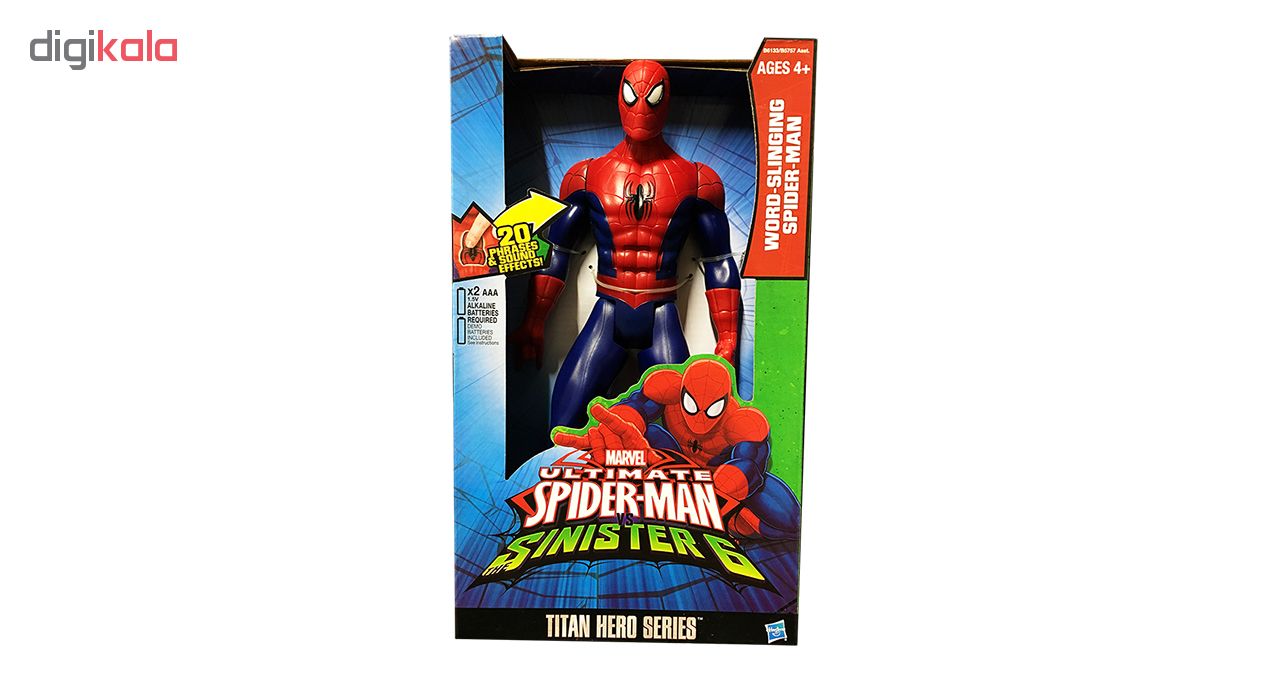 اکشن فیگور هاسبرو سری TITAN HERO مدل Spider-Man