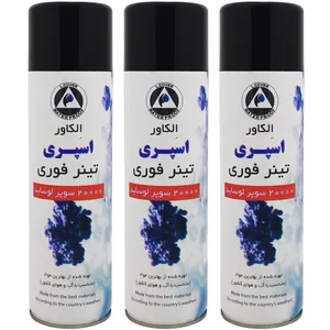 اسپری تینر الکاور کد 20000 حجم 500 میلی لیتر بسته 3 عددی