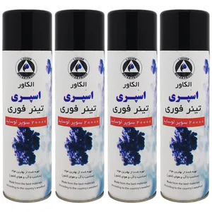 اسپری تینر الکاور کد 20000 حجم 500 میلی لیتر بسته 4 عددی