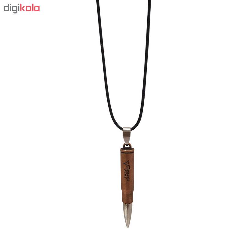 گردنبند مردانه طرح فشنگ کد YG-125