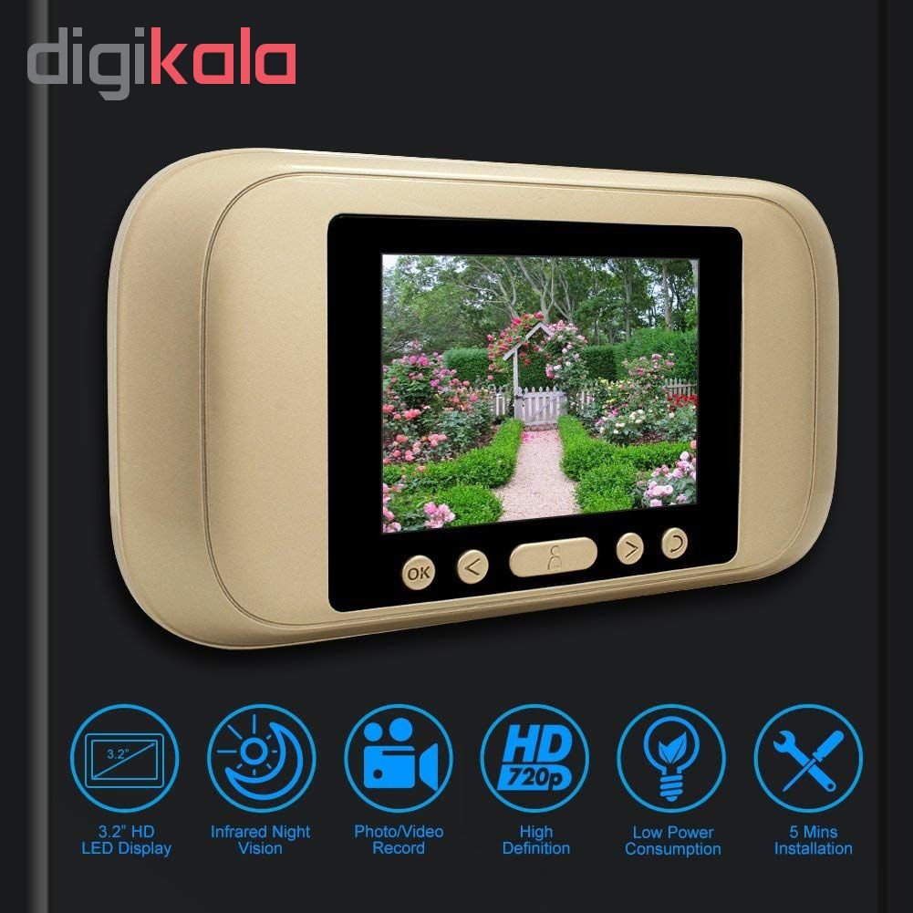 چشمی درب دیجیتال مدل DB-801 چشمی درب دیجیتال مدل DB-801