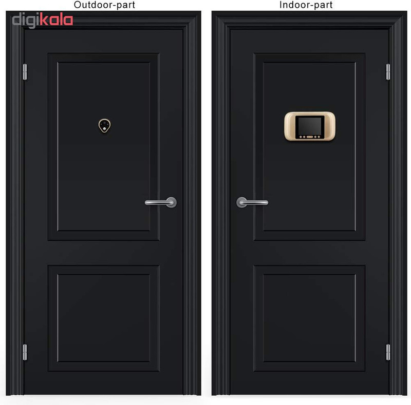 چشمی درب دیجیتال مدل DB-801 چشمی درب دیجیتال مدل DB-801