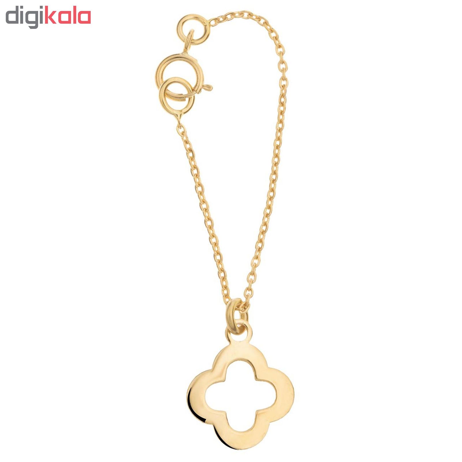 آویز ساعت طلا 18 عیار زنانه کد SG449 -  - 2