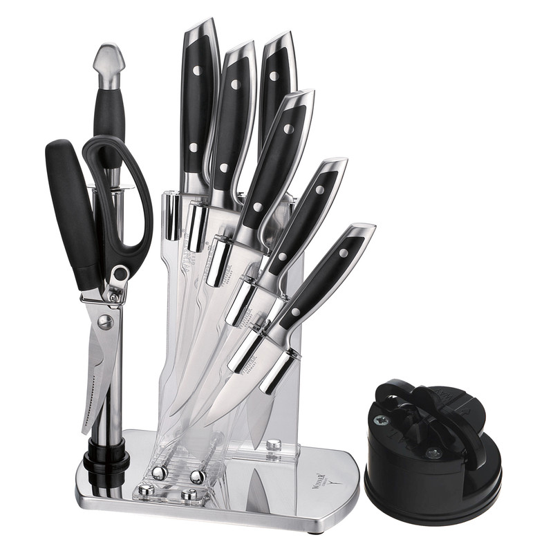 سرویس چاقو آشپزخانه 10 پارچه وینر کد W7335 به همراه چاقو تیزکن