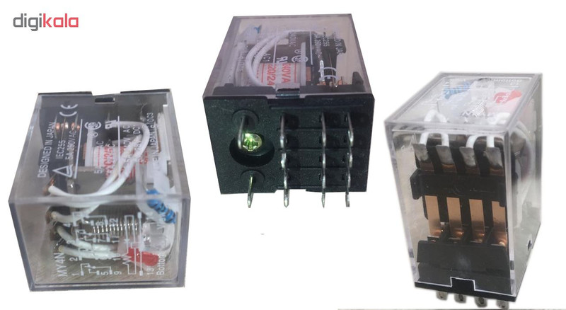 رله 14 پایه مدل MY4N-220vac
