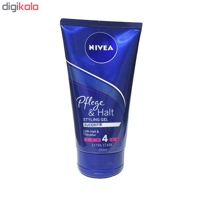 ژل حالت دهنده مو نیوآ مدل Pflege & Halt حجم 150 میلی لیتر مجموعه 2 عددی