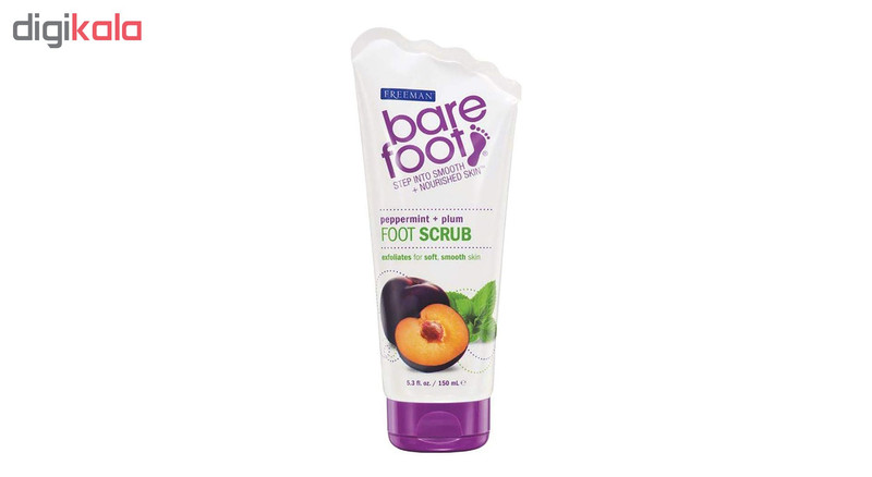 اسکراب لایه بردار پا فریمن مدل peppermint حجم 150 میلی لیتر