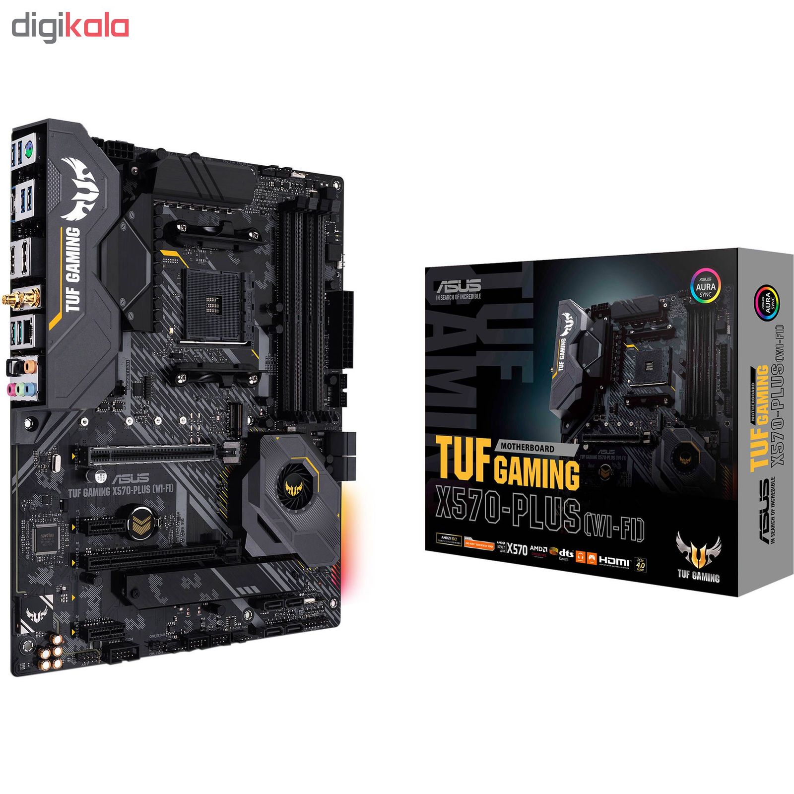 مادربرد ایسوس مدل TUF GAMING X570-PLUS WI-FI main 1 4