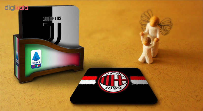زیر لیوانی لوکسینو مدل لیگ ایتالیا Serie A بسته 6 عددی زیر لیوانی لوکسینو مدل لیگ ایتالیا Serie A بسته 6 عددی