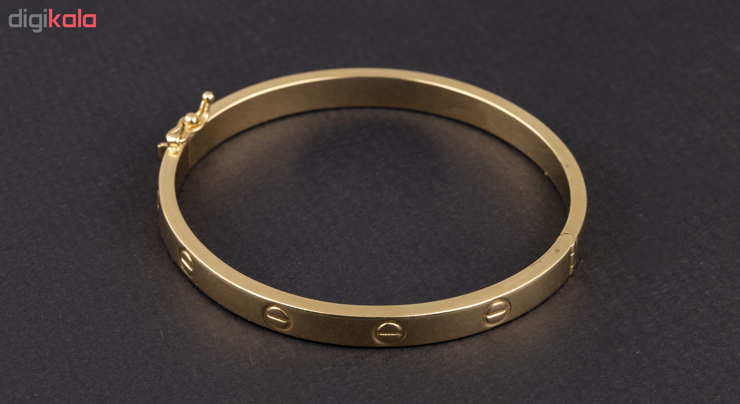 دستبند طلا 18عیار زنانه کد 2-B141 -  - 3