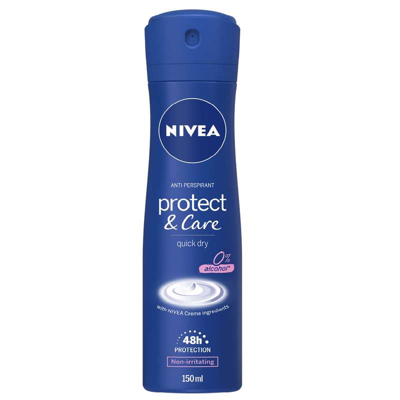 اسپری زنانه نیوآ مدل Protect & Care حجم 150 میلی لیتر