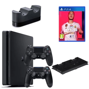 مجموعه کنسول بازی سونی مدل Playstation 4 Slim ریجن 2 کد CUH-2216A ظرفیت 500 گیگابایت
