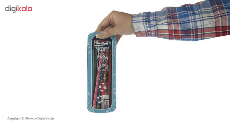 مداد رنگی 12 رنگ پارسیکار مدل JM895-1