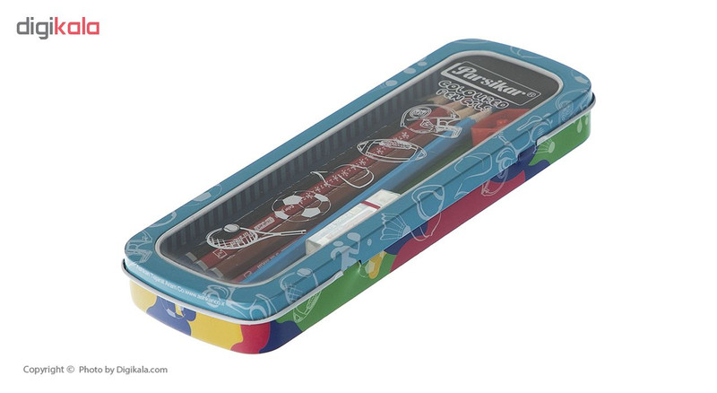 مداد رنگی 12 رنگ پارسیکار مدل JM895-1